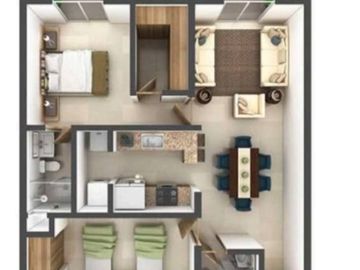 Departamento en Renta en FRACC CENTRIKA, Monterrey