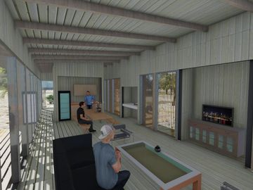 Lote Barrio Nautico Albardón con Muelle y pergola
