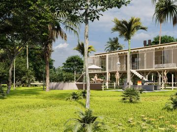 Lote Barrio Nautico Albardón con Muelle y pergola