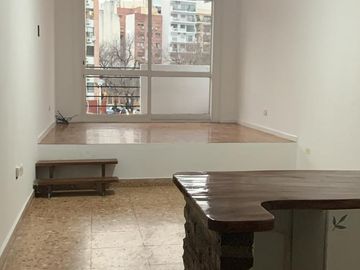 Departamento en Alquiler de 1 ambiente con balcón en Las Cañitas, Palermo