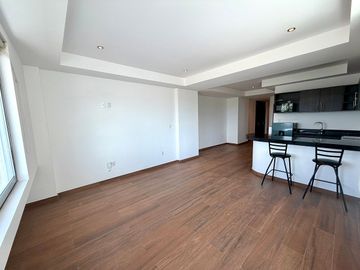 MODERNO DEPARTAMENTO SEMI AMUEBLADO EN RENTA CON VISTA AL LAGO EN JURIQUILLA