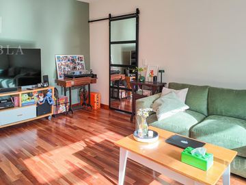 Departamento de 5 ambientes con oficina, balcón, terraza propia con parrilla y vistas panorámicas