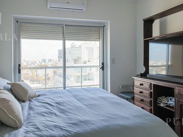 Departamento de 5 ambientes con oficina, balcón, terraza propia con parrilla y vistas panorámicas
