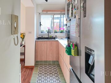 Departamento de 5 ambientes con oficina, balcón, terraza propia con parrilla y vistas panorámicas