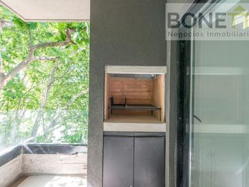 Departamento Monoambiente Luminoso Nuevo - Balcón y Parrilla - Disponible 1 septiembre
