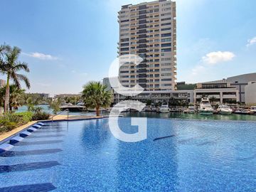 Departamento en Renta en Cancún en Blume Puerto Cancún con 3 Recámaras