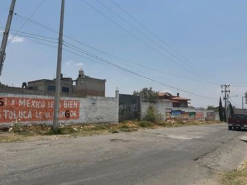 VENTA DE TERRENO PARA DESARROLLADORES EN SAN JUAN TILAPA EN TOLUCA