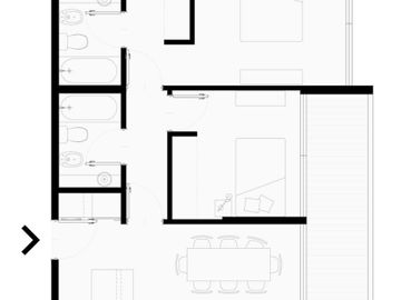 DEPARTAMENTO VENTA CHACARITA 3 AMBIENTES AMENITIES