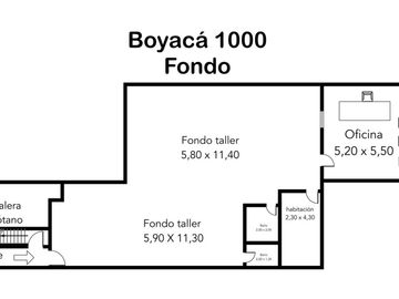 LOCAL COMERCIAL AL FTE-DEPOSITO-SOTANO -340 M2 APX