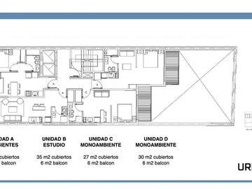 Monoambiente - Palermo - EN CONSTRUCCION