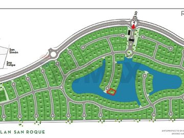 Venta Lote a laguna barrio San Roque Canning