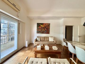 Alquiler Depto 3 ambientes Recoleta full amoblado