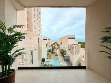 Departamento en desarrollo frente al mar, Telchac Pto. Yucatán.