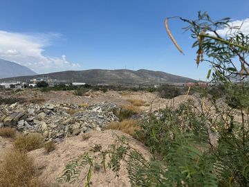 Terreno industrial en renta, en Garcia NL, con espuela de ferrocarril
