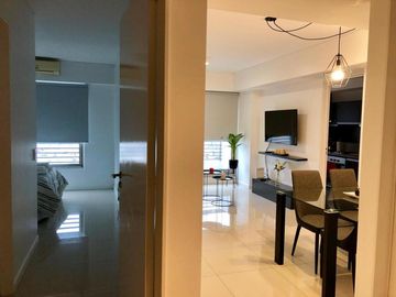 Lujoso departamento 2 ambientes con balcón, pileta, jacuzzi, sauna, gimnasio, parrilla y SUM en Recoleta