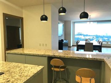 **OPORTUNIDAD** DEPARTAMENTO EN AV. SANTA FE, CON VISTA ESPECTACULAR CON MUEBLES