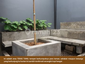 Dijual Rumah Design Industrial 2 Lantai SHM di Bsd Nusaloka