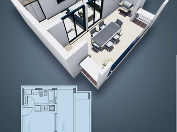 VENTA OFICINA MONOAMB. VILLA URQUIZA APTO CREDITO