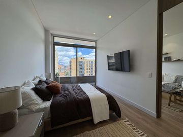 Apartamento en arriendo de 1 hab. en Chicó Norte, Bogotá