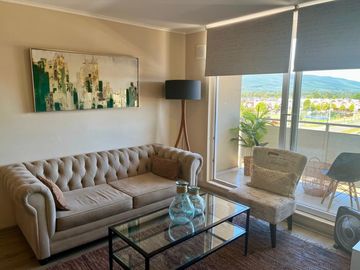 DEPARTAMENTO EN VENTA VILLARRICA 3D 1B CON ESTACIONAMIENTO