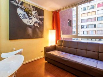 ARRIENDO  DEPARTAMENTO  AMOBLADO  STA. ROSA 325 SANTIAGO