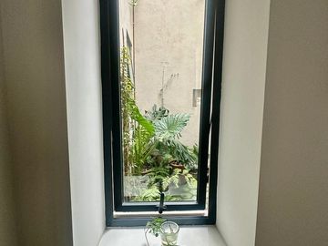 RENTA Depto. Porfiriano Amueblado con Patio | Santa María la Ribera