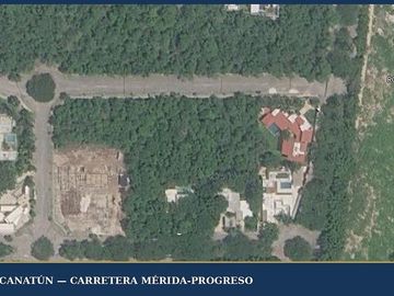 TERRENO EN VENTA LISTO PARA CONSTRUIR RESID. XCANATÚN, CARRETERA MÉRIDA-PROGRESO