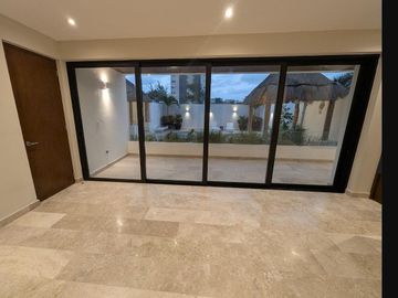 DEPARTAMENTO EN VENTA A PASOS DEL  MAR EN PROGRESO, YUCATÁN