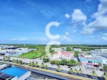 Departamento en Renta en Cancún en Residencial San Francisco II con 2 Recámaras