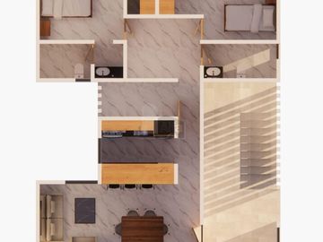 Departamento en Venta Nuevo, en Villamagna frente a Áreas verdes San Luis Potosi