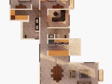 Departamento en Venta Nuevo, en Villamagna frente a Áreas verdes San Luis Potosi