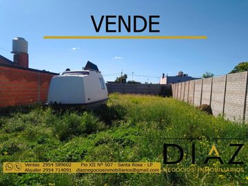 Terreno en calle Carro - Toay
