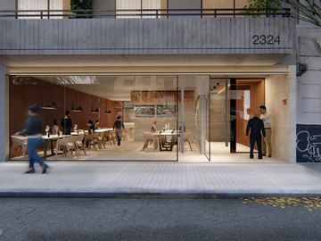 PALERMO -Excelente 2 Amb. a Estrenar C/ Amplio Balcon Terraza, Entrega Marzo 2024. terraza con solarium y parrilla