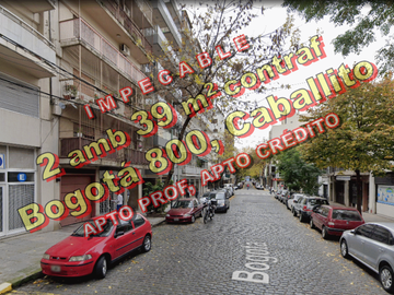 Departamento en Venta en Caballito 2 ambientes 39 m2 al contrafrente - Bogotá 800