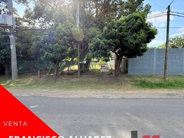 LOTE A VENTA EN FRANCISCO ALVAREZ