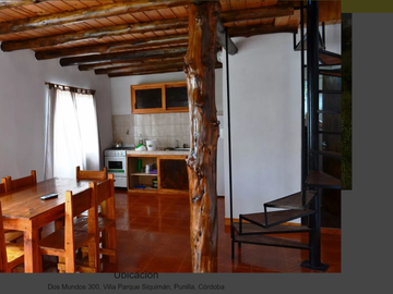 excelente complejo de cabañas en funcionamiento Siquiman Cordoba