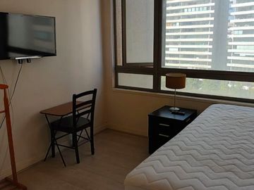 Departamento amoblado cercano Parque Arauco