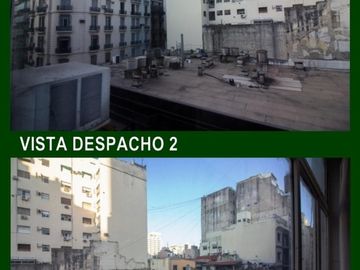 OFICINA EN ALQUILER PLANTA LIBRE SEMIPISO AL FRENTE MICROCENTRO