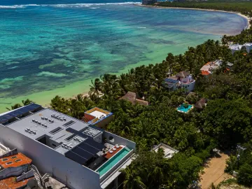 Departamento frente al mar en Bahía Soliman, Tulum | Entrega inmediata