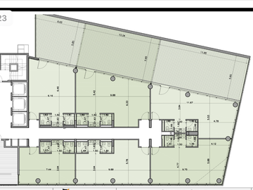 Espectaculares Oficinas en Colegiales. La Musa Star. Consulte de 98 a 300 mts