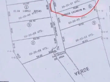 Terreno en venta en 3 de Mayo, Banderilla, Veracruz de Ignacio de la Llave