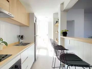 2 ambientes de 50 m2 aprox, amoblado en renta temporaria