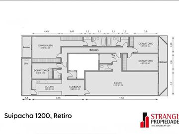 SE VENDE PISO 4 AMB. C/DEP. 2 COCHERA EN RETIRO