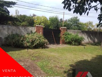 LOTE A LA VENTA EN FRANCISCO ALVAREZ