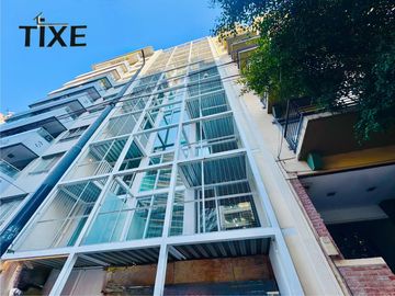 A estrenar - Monoambiente en 45 m2. Balcon y Patio con parrilla.