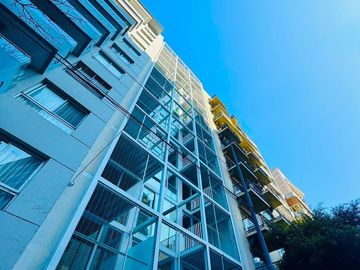A estrenar - Monoambiente en 45 m2. Balcon y Patio con parrilla.