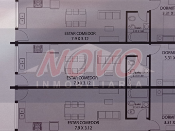 DEPARTAMENTO A ESTRENAR 2 O 3  AMBIENTES PLANTA BAJA ANTICIPO Y CUOTAS