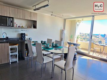 Excelente Departamento de 2D Reñaca – Vista al Mar
