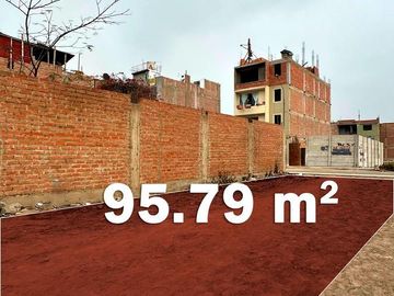 Terreno de 96.79 m2 en venta en bonita urbanización Santa María, Carabayllo