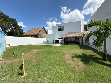 CASA EN VENTA MERIDA, TAMANCHE, PRIVADA ROCIO COUNTRY LIVING, A 1 MES.